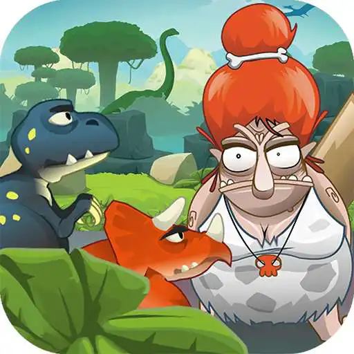 Play Caveman Dash–Dino Hunter-Hunting Gathering Running APK