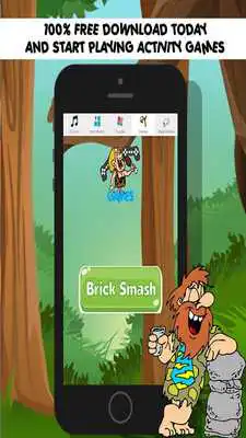 Play caveman games free for kids