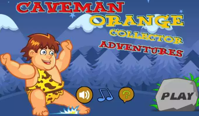 Play Caveman orange collector