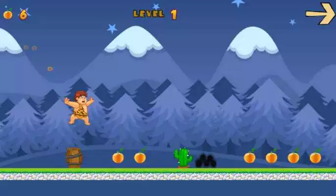 Play Caveman orange collector