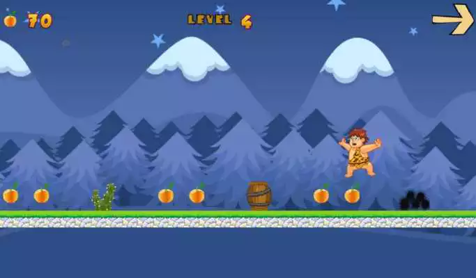 Play Caveman orange collector