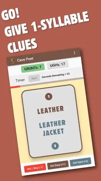 Play Cave Poet - word guess game! as an online game Cave Poet - word guess game! with UptoPlay