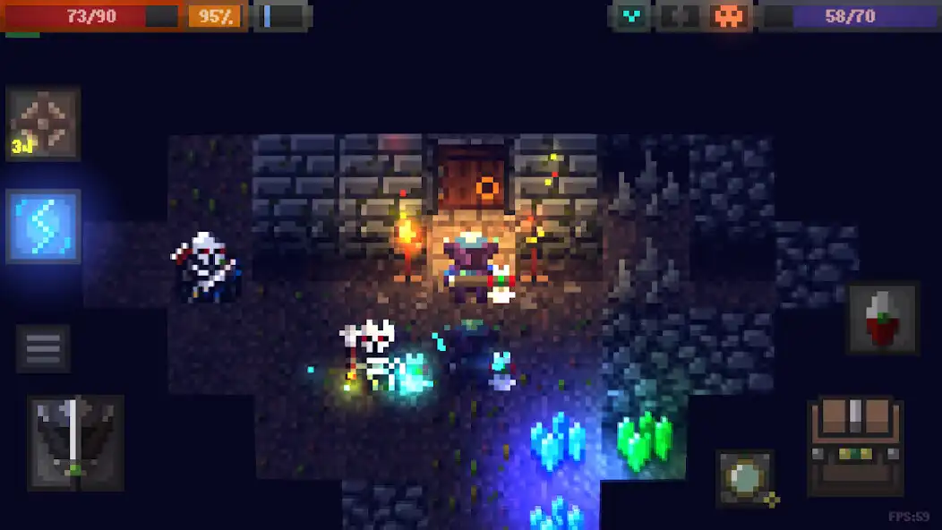 Play Caves (Roguelike)  and enjoy Caves (Roguelike) with UptoPlay