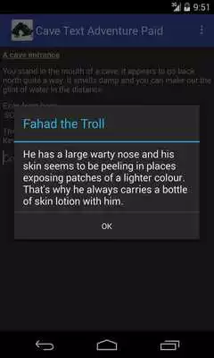Play Cave Text Adventure