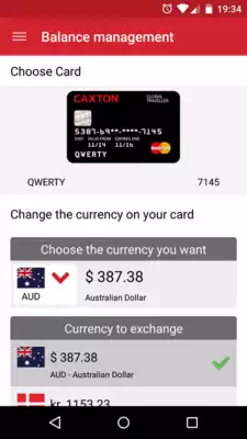 Play Caxton FX - MasterCard Holders