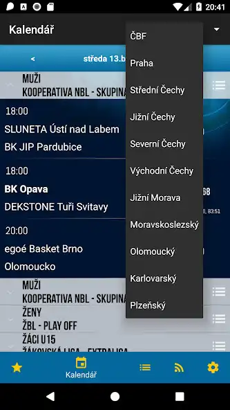 Play CBF - Czech basketball mobile as an online game CBF - Czech basketball mobile with UptoPlay