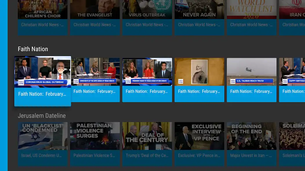 Play CBN News for Android TV as an online game CBN News for Android TV with UptoPlay