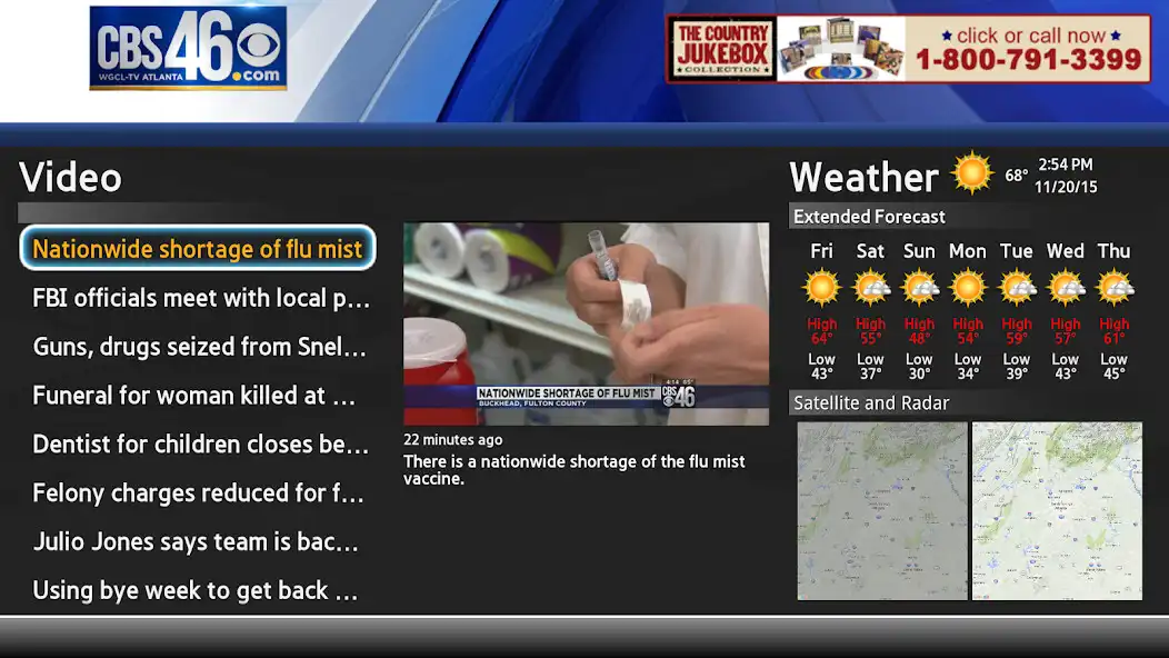 Play CBS46 News  and enjoy CBS46 News with UptoPlay
