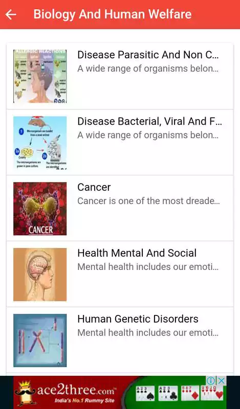 Play CBSE BIOLOGY FOR CLASS 12