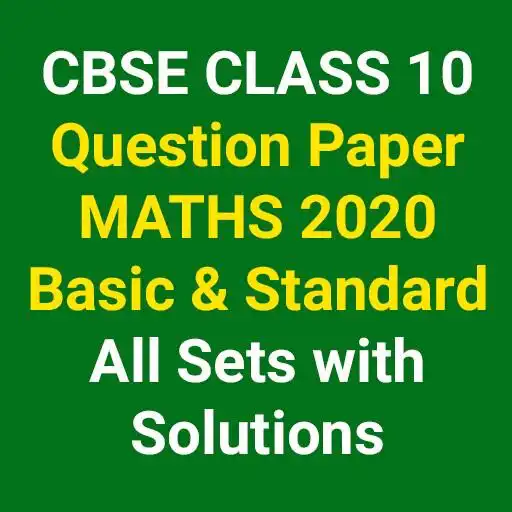 Play CBSE Class10 Maths Question Pa APK