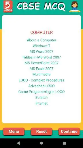 Play CBSE Class 5 MCQ as an online game CBSE Class 5 MCQ with UptoPlay
