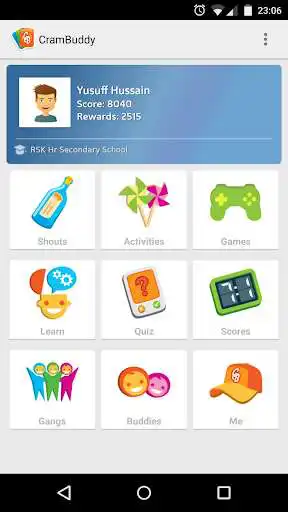 Play APK CBSE Class 8,9,10 ICSE Class 9  and enjoy CBSE Class 8,9,10 ICSE Class 9 with UptoPlay com.mobitatva.crambuddy