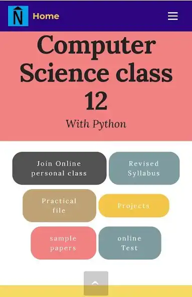 Play CBSE Computer Science with Python as an online game CBSE Computer Science with Python with UptoPlay