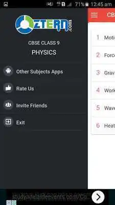 Play CBSE PHYSICS FOR CLASS 9