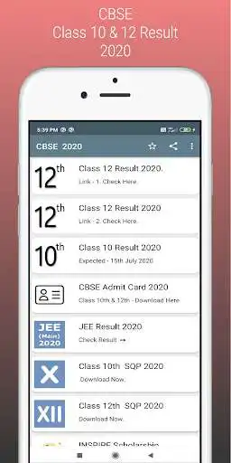 Play CBSE Result 2020 as an online game CBSE Result 2020 with UptoPlay
