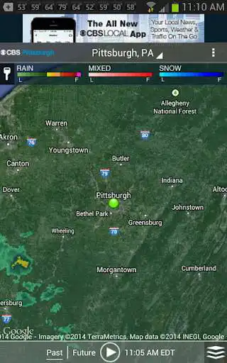 Play CBS Pittsburgh Weather as an online game CBS Pittsburgh Weather with UptoPlay