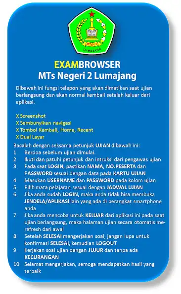 Play CBT MTs Negeri 2 Lumajang as an online game CBT MTs Negeri 2 Lumajang with UptoPlay