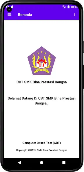 Play CBT SMK Bina Prestasi Bangsa as an online game CBT SMK Bina Prestasi Bangsa with UptoPlay