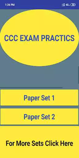 Play CCC EXAM PAPERSETS