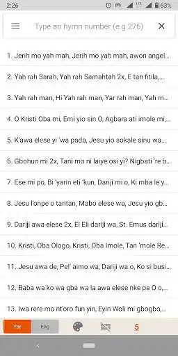 Play CCC Hymns with Bible References Yoruba and English  and enjoy CCC Hymns with Bible References Yoruba and English with UptoPlay
