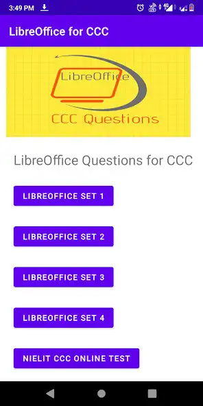 Play CCC LibreOffice Questions  and enjoy CCC LibreOffice Questions with UptoPlay