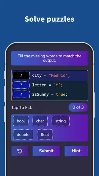 Play C# Champ: Learn programming as an online game C# Champ: Learn programming with UptoPlay