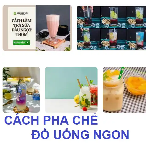 Play Cách pha chế đồ uống ngon APK