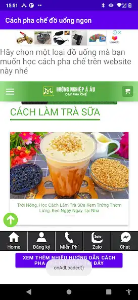 Play Cách pha chế đồ uống ngon as an online game Cách pha chế đồ uống ngon with UptoPlay
