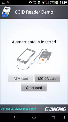Play CCID Reader Application Demo. as an online game CCID Reader Application Demo. with UptoPlay