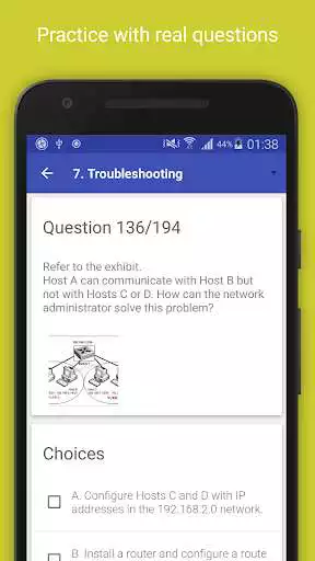 Play CCNA Actual Exam
