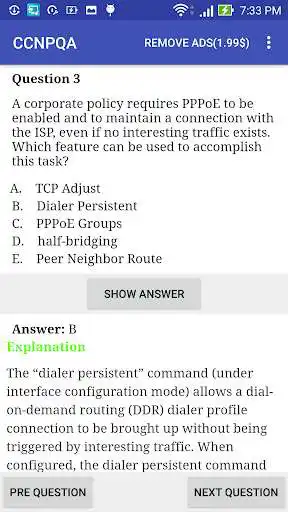 Play CCNP Question & Answer  and enjoy CCNP Question & Answer with UptoPlay