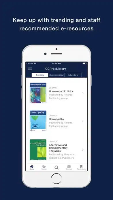 Play CCRH eLibrary as an online game CCRH eLibrary with UptoPlay