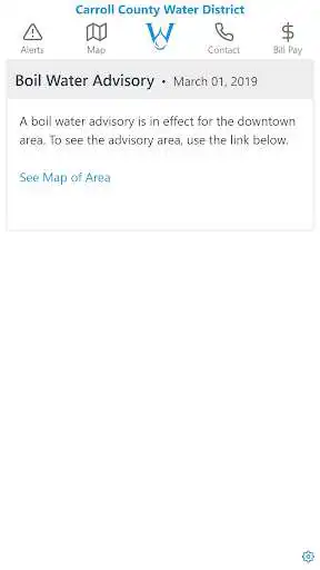 Play CCWD Advisory - Carroll County Water District  and enjoy CCWD Advisory - Carroll County Water District with UptoPlay