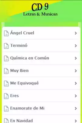 Play CD 9 Top Letras
