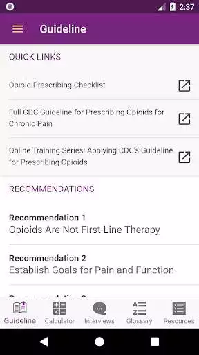 Play CDC Opioid Guideline Play CDC Opioid Guideline