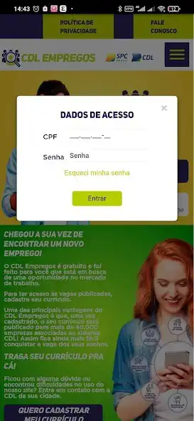 Play CDL Empregos as an online game CDL Empregos with UptoPlay