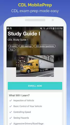 Play CDL Prep - CDL Practice Test  Study Guide  and enjoy CDL Prep - CDL Practice Test  Study Guide with UptoPlay