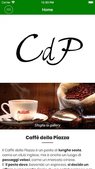 Play CDP CAFFÈ DELLA PIAZZA  and enjoy CDP CAFFÈ DELLA PIAZZA with UptoPlay
