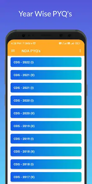 Play CDS Previous Papers PYQs as an online game CDS Previous Papers PYQs with UptoPlay