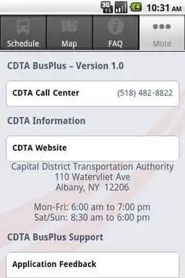 Play CDTA BusPlus