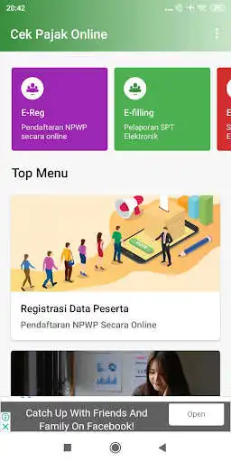 Play Cek DJP Online Pajak dan Lapor SPT Tahunan efiling  and enjoy Cek DJP Online Pajak dan Lapor SPT Tahunan efiling with UptoPlay