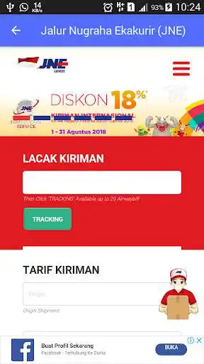 Play Cek Ongkir, Cek Resi (All Kurir) Website  and enjoy Cek Ongkir, Cek Resi (All Kurir) Website with UptoPlay