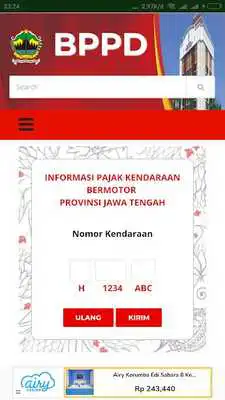 Play Cek Pajak Kendaraan Jawa Tengah 2018