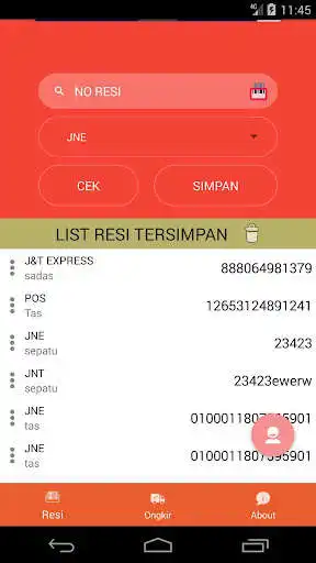 Play Cek Resi dan Ongkir Kiriman  and enjoy Cek Resi dan Ongkir Kiriman with UptoPlay