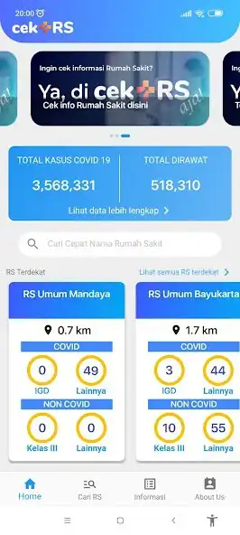 Play cek RS - Info Rumah Sakit  and enjoy cek RS - Info Rumah Sakit with UptoPlay