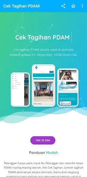Play Cek Tagihan PDAM Indonesia  and enjoy Cek Tagihan PDAM Indonesia with UptoPlay