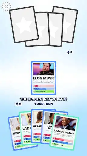 Play Celebrity Cards as an online game Celebrity Cards with UptoPlay