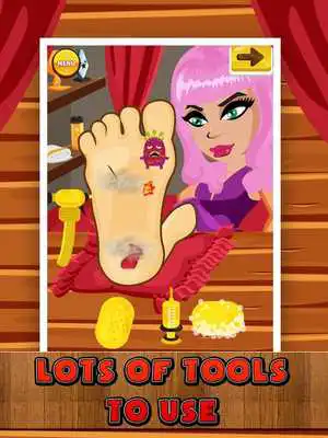 Play Celebrity Foot Doctor Spa Free