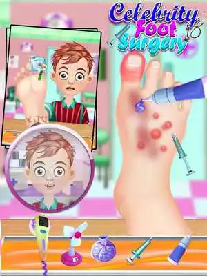 Play Celebrity Foot Surgery