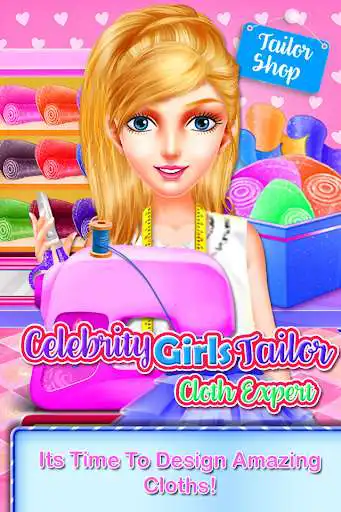 Play Celebrity Girls Tailor - Cloth Expert Game  and enjoy Celebrity Girls Tailor - Cloth Expert Game with UptoPlay
